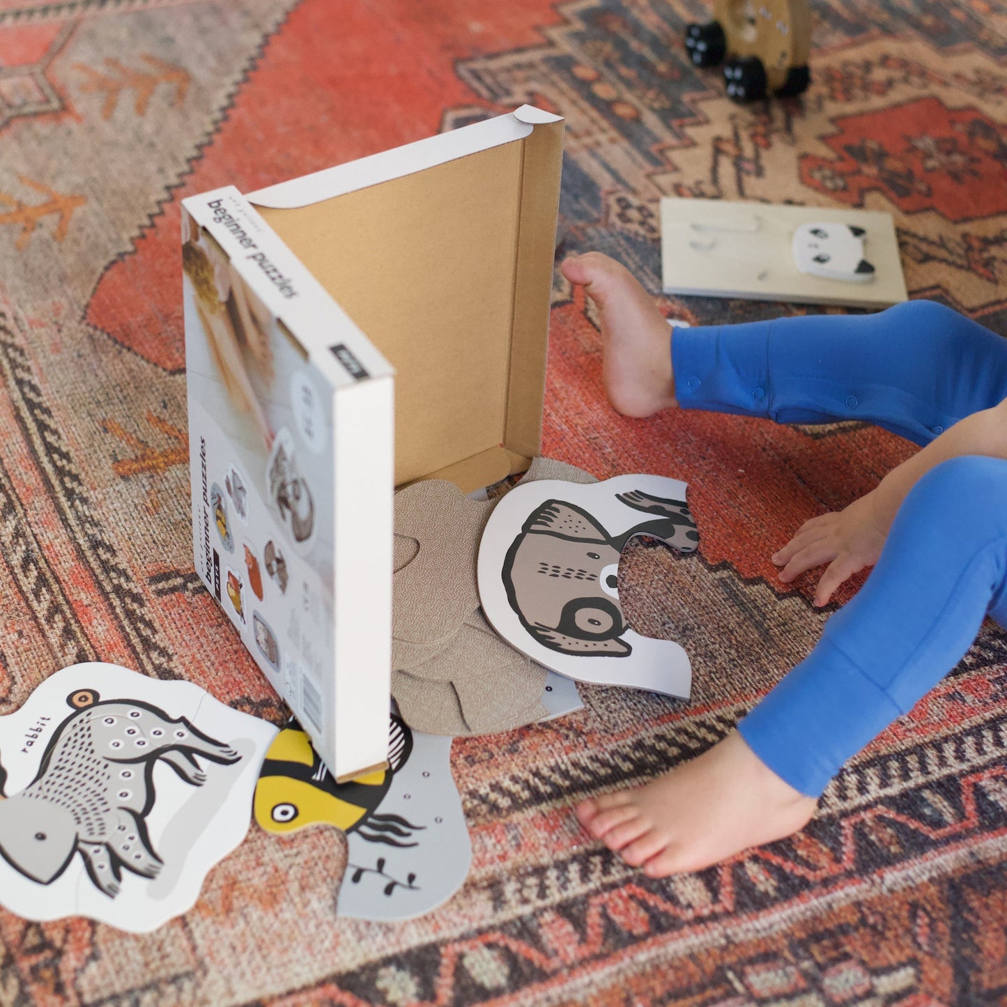 Beginner Puzzles - Pets - Chickadees Wooden Toys