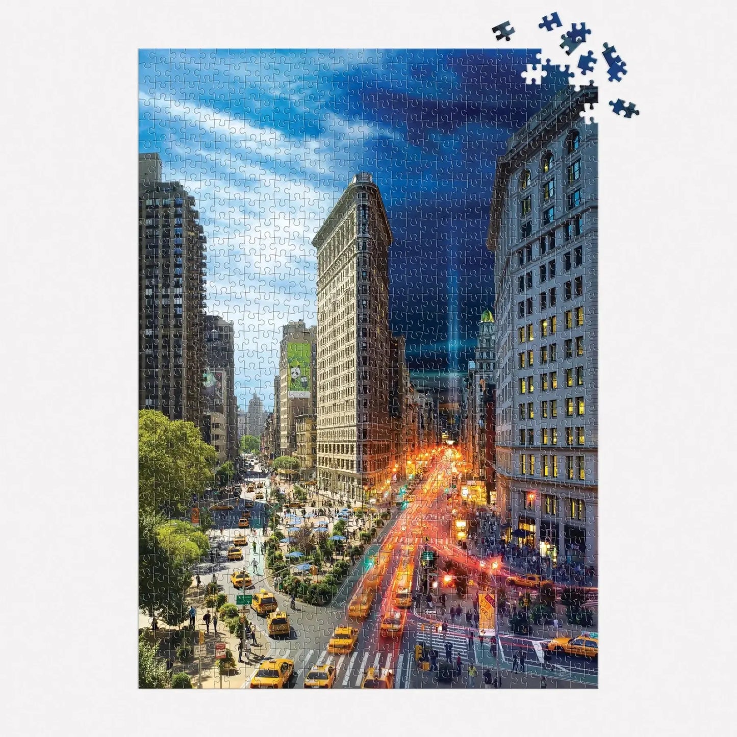 Day To Night Flatiron 1000 Piece Jigsaw Puzzle Galison