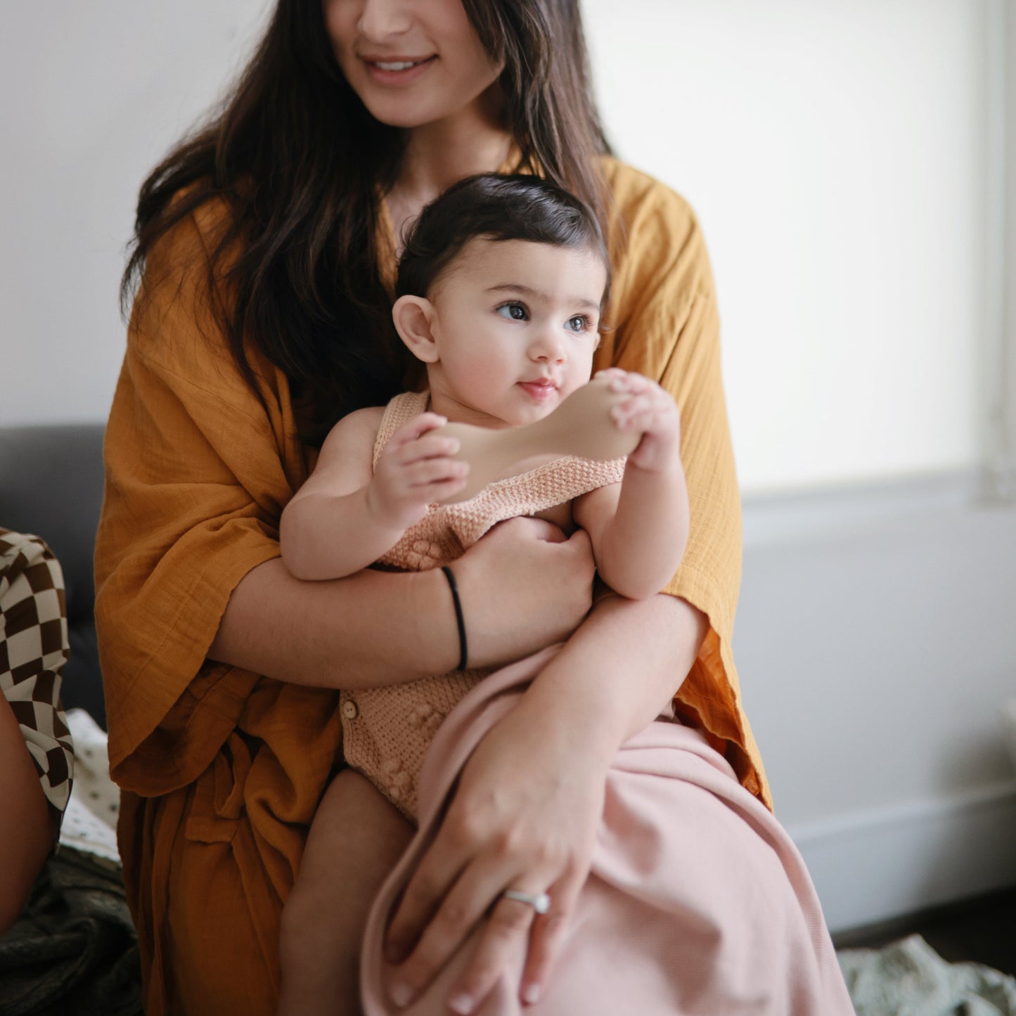 Ribbed Baby Blanket - Chickadees Wooden Toys