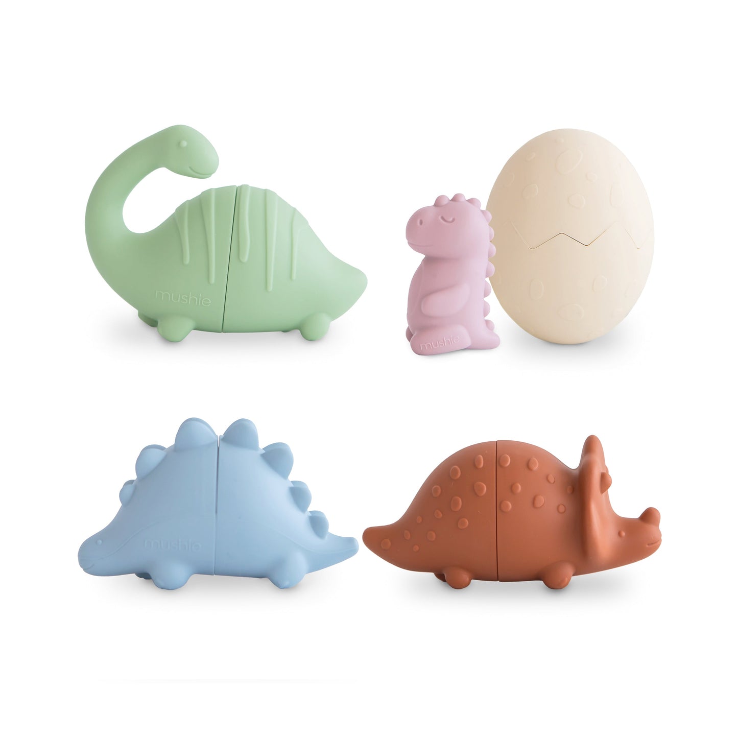 Dino Mold Free Bath Play Set - Chickadees Wooden Toys