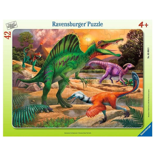 Dinosaurs 42 Piece Tray Jigsaw Puzzle Ravensburger