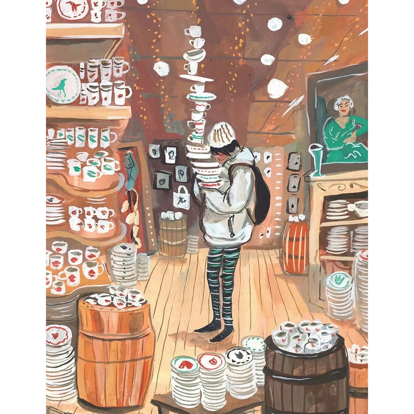 Dish Store 100 Piece Mini Jigsaw Puzzle NYPC