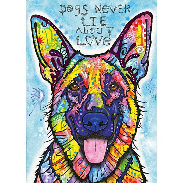 Dogs Never Lie Jolly Pets 1000 Piece Jigsaw Puzzle Heye