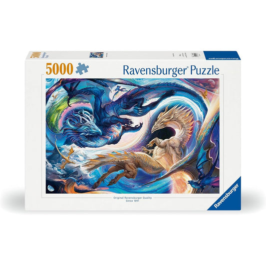 Dragon Day & Night 5000 Piece Jigsaw Puzzle Ravensburger