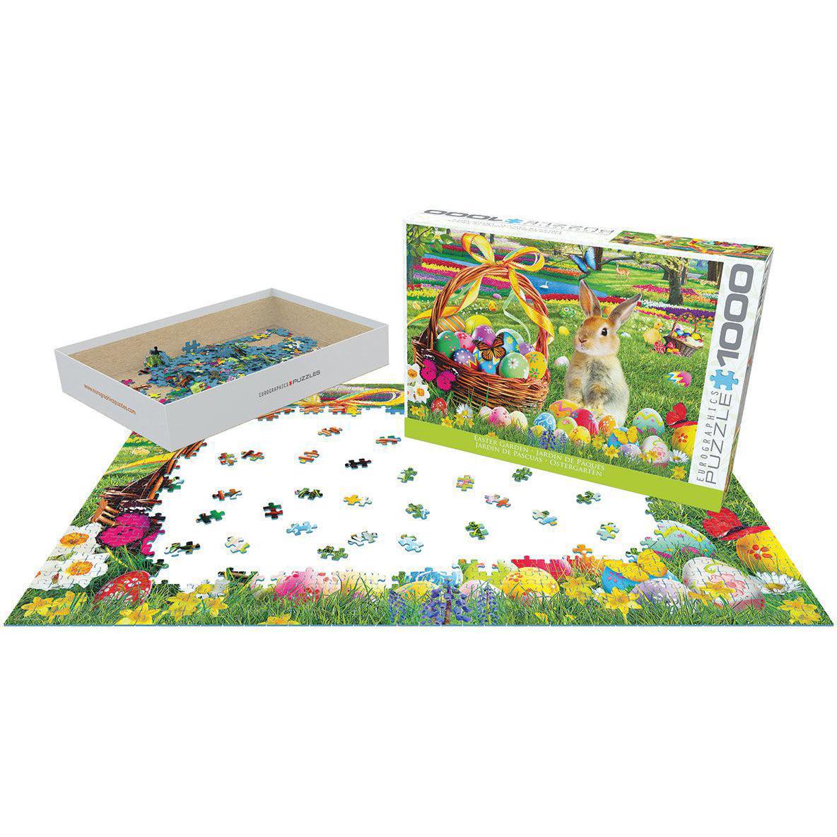 Easter Garden 1000 Piece Jigsaw Puzzle Eurographics