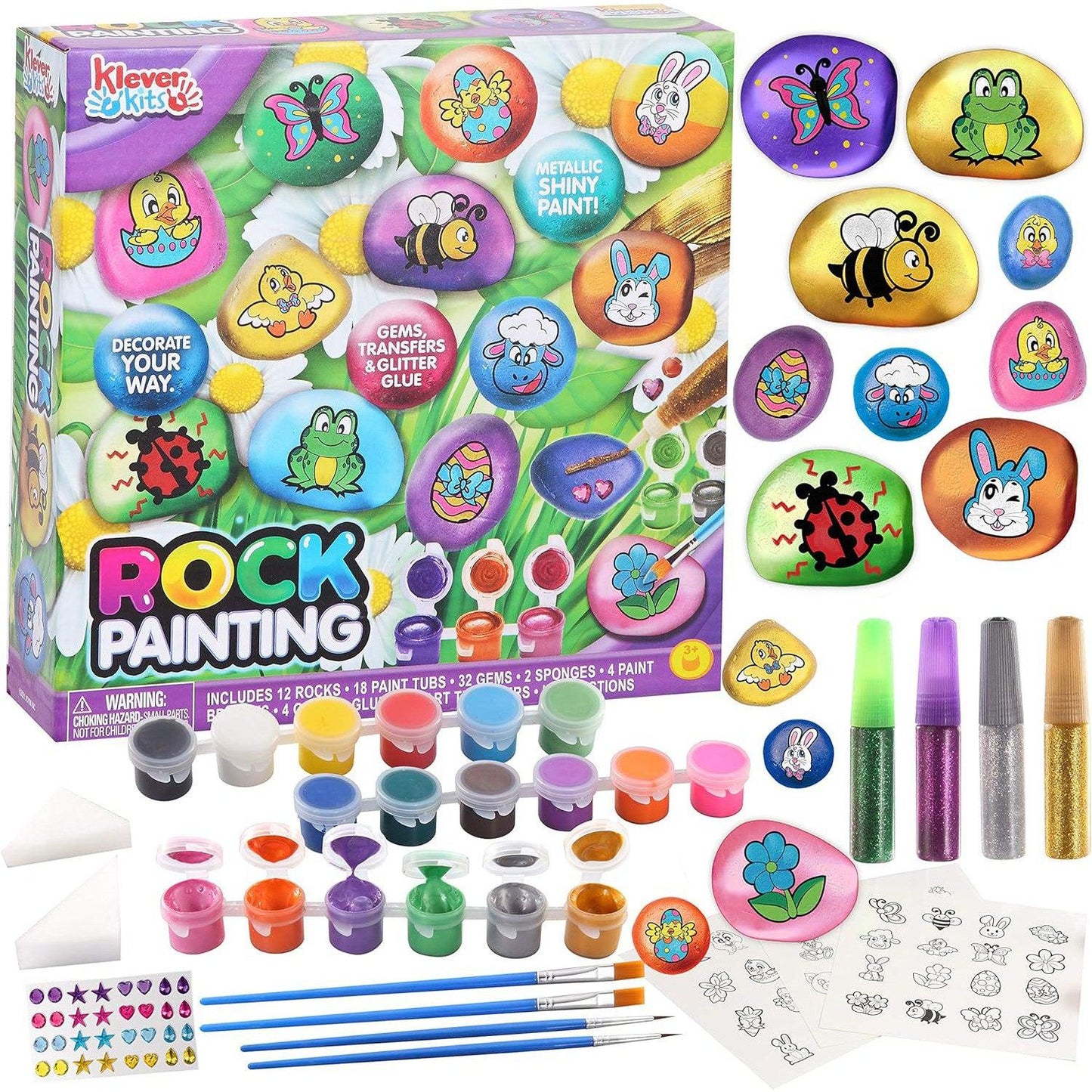 Easter Themed Rock Painting Kit