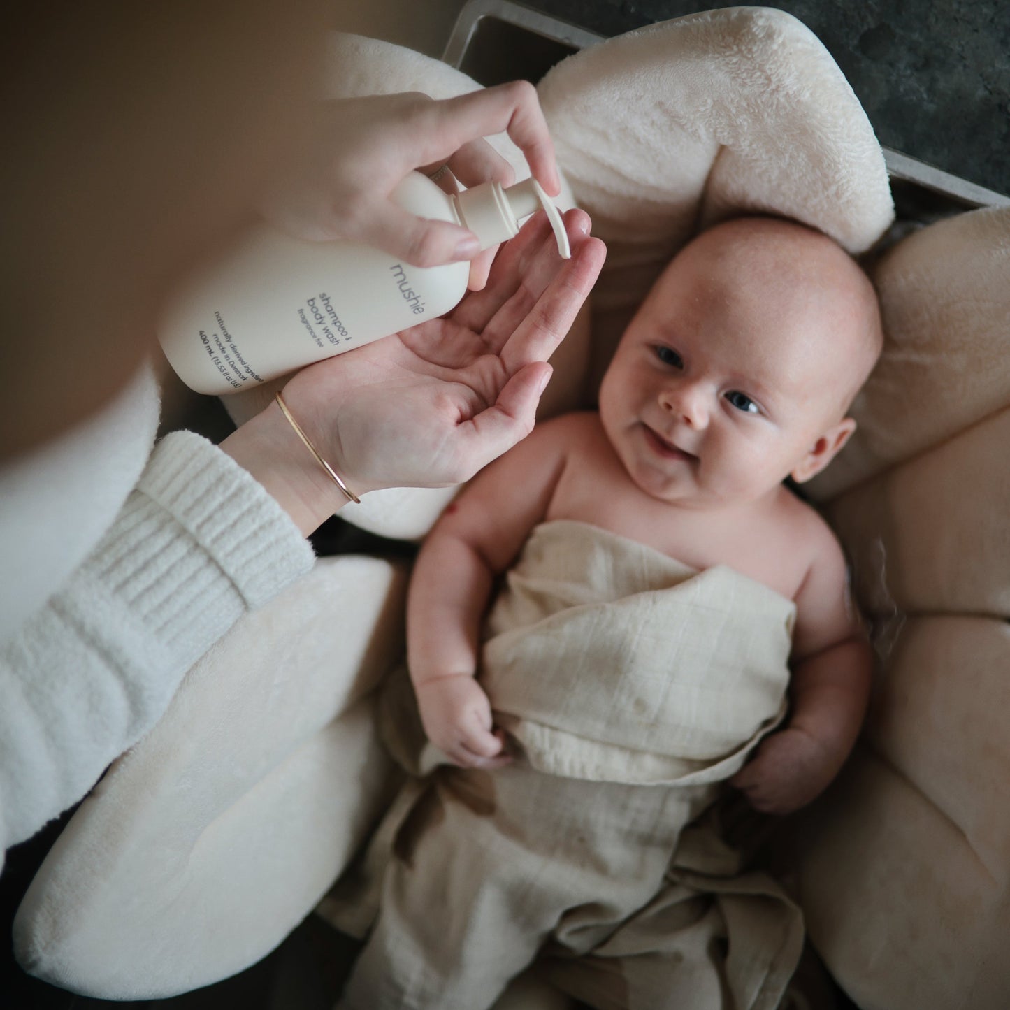 Fragrance Free Baby Shampoo & Body Wash - Chickadees Wooden Toys