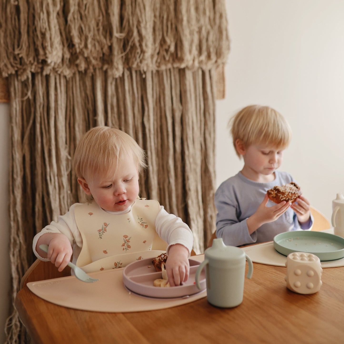 Silicone Placemat - Chickadees Wooden Toys