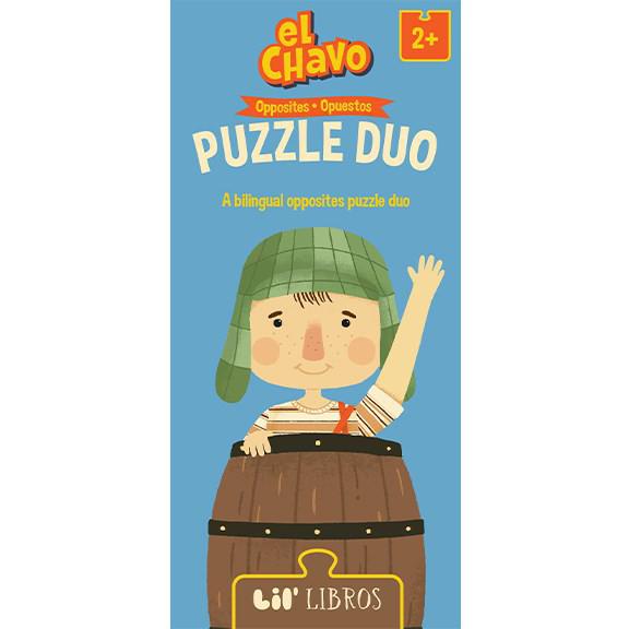 El Chavo Opposites Puzzle Duo 20 Piece Jigsaw Puzzle Gibbs Smith - Chickadees Wooden Toys