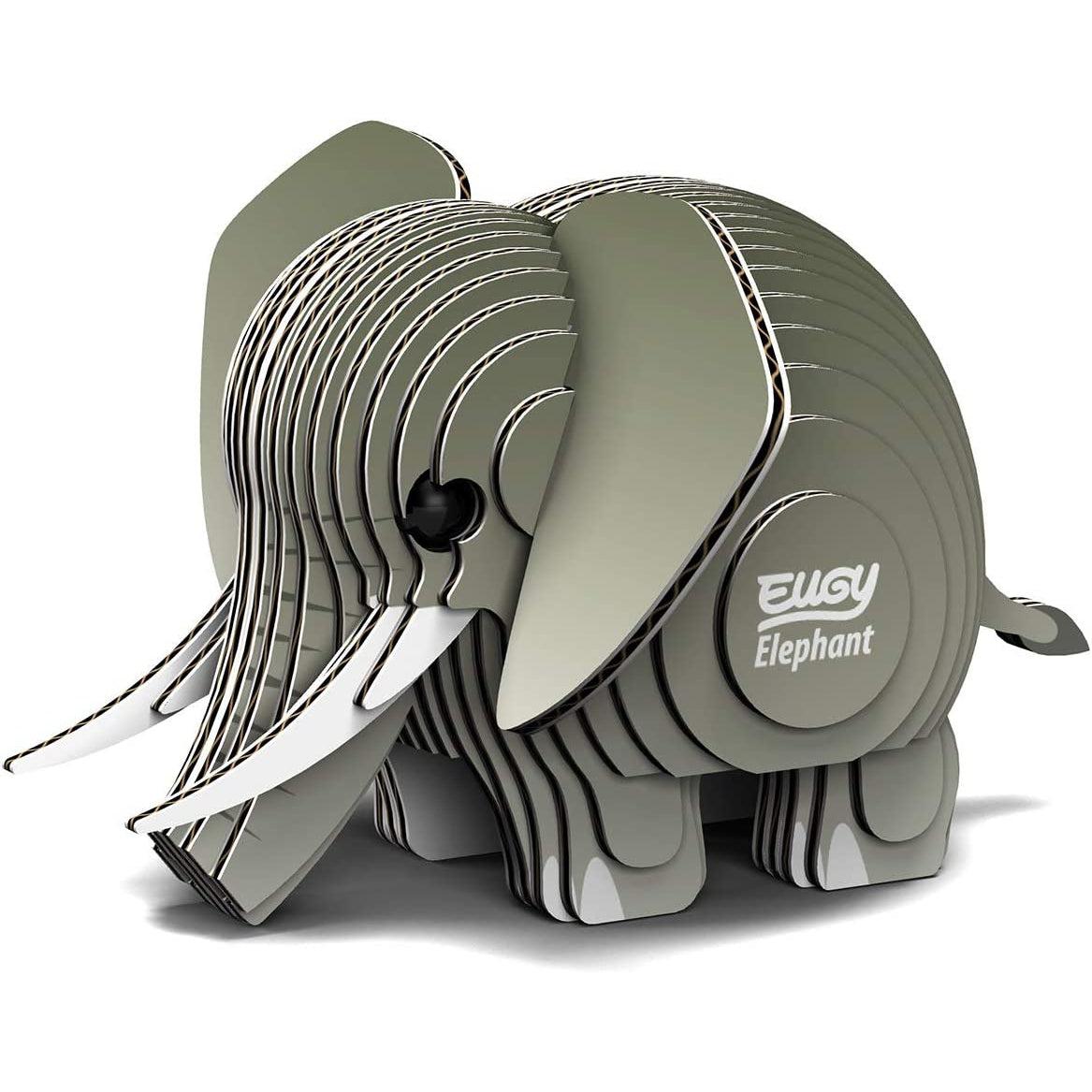 Elephant 3D Cardboard Model Kit Eugy