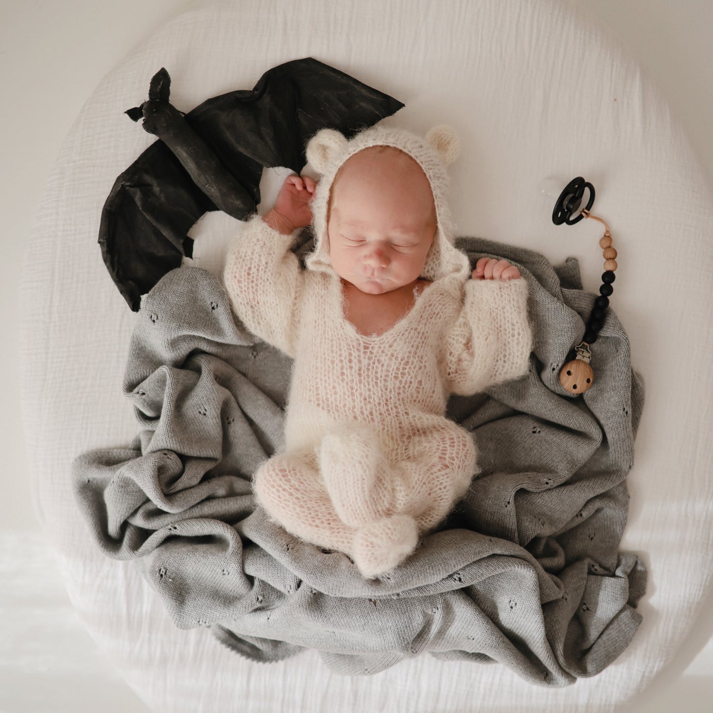 Mini Muslin Crib Sheet - Chickadees Wooden Toys