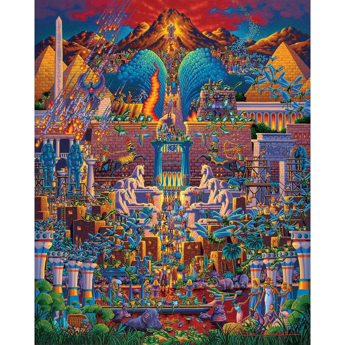 Exodus 500 Piece Jigsaw Puzzle Dowdle