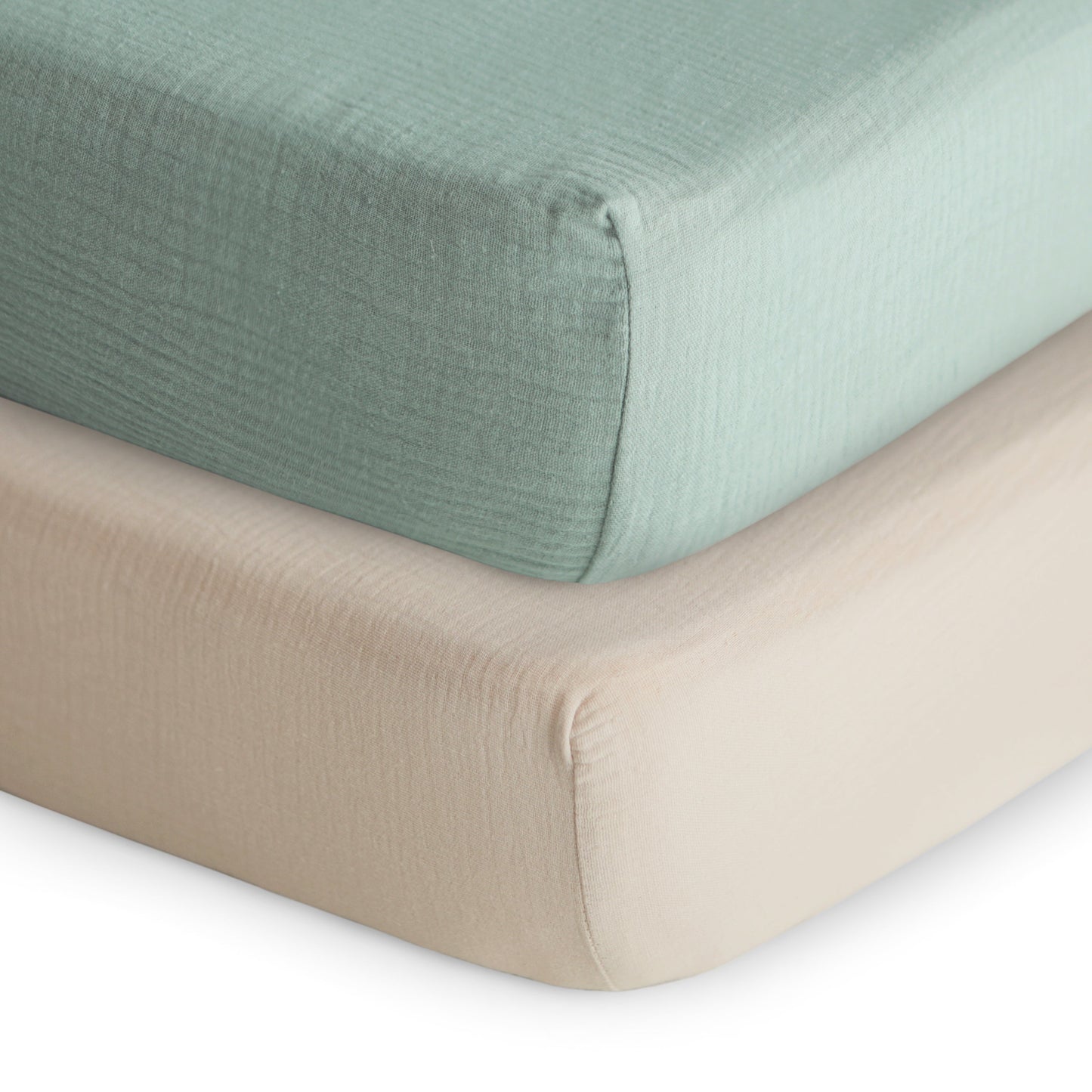Extra Soft Muslin Crib Sheet - 2 Pack - Chickadees Wooden Toys