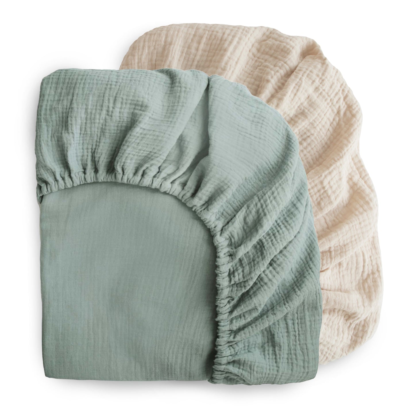 Extra Soft Muslin Crib Sheet - 2 Pack - Chickadees Wooden Toys