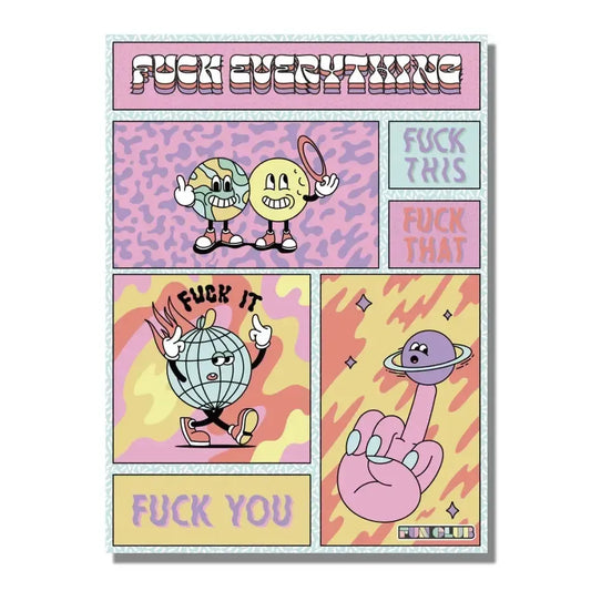 F*** Everything 500 Piece Jigsaw Puzzle Fun Club