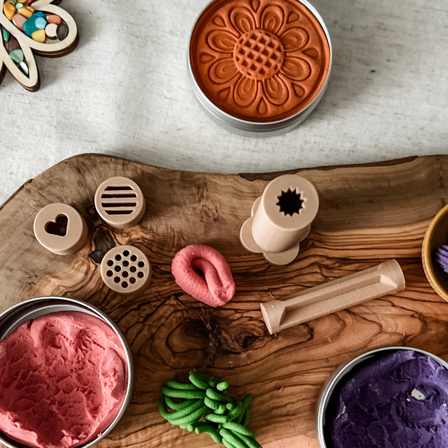 Eco Dough Extruder - Chickadees Wooden Toys