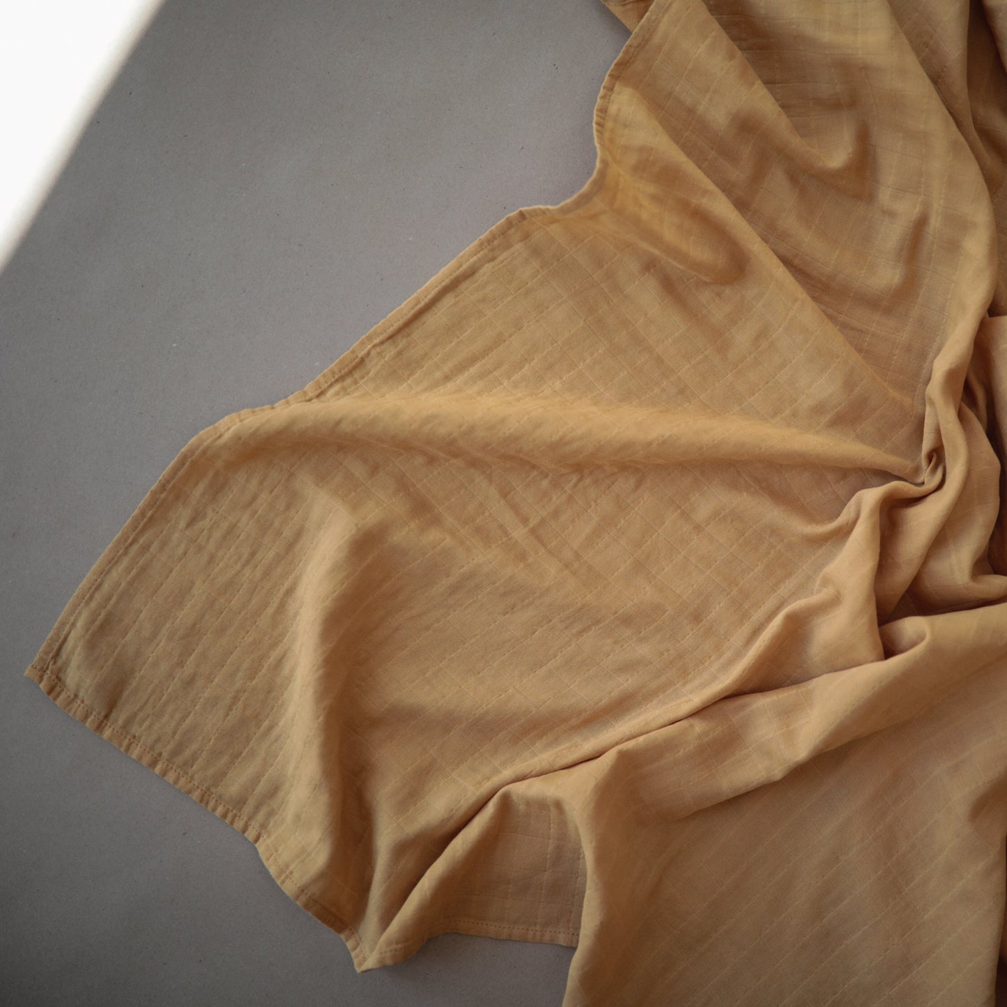 Organic Cotton Muslin Swaddle Blanket - Chickadees Wooden Toys