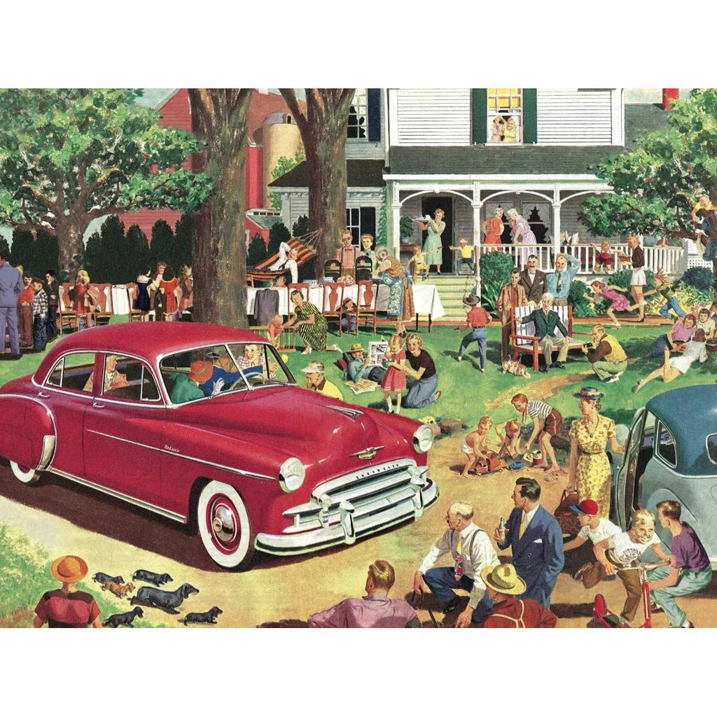 Family Reunion 1000 Piece Jigsaw Puzzle NYPC