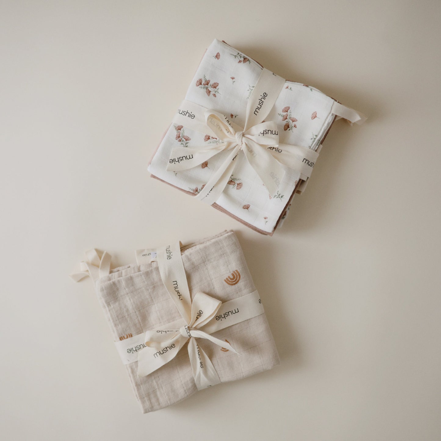 Muslin Cotton Washcloth - Chickadees Wooden Toys