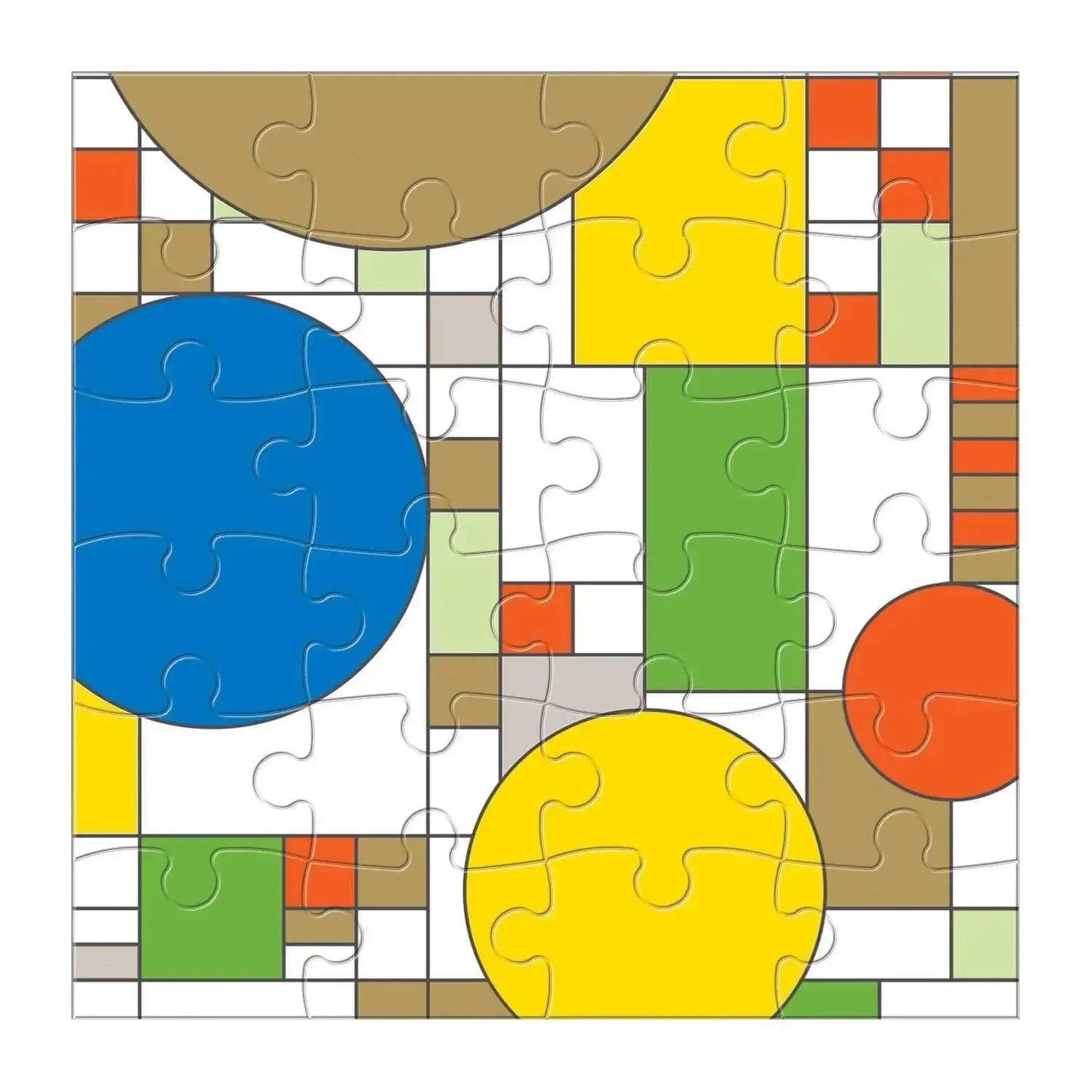 Frank Lloyd Wright Set of 6 25 Piece Wood Jigsaw Puzzle Galison - Chickadees Wooden Toys