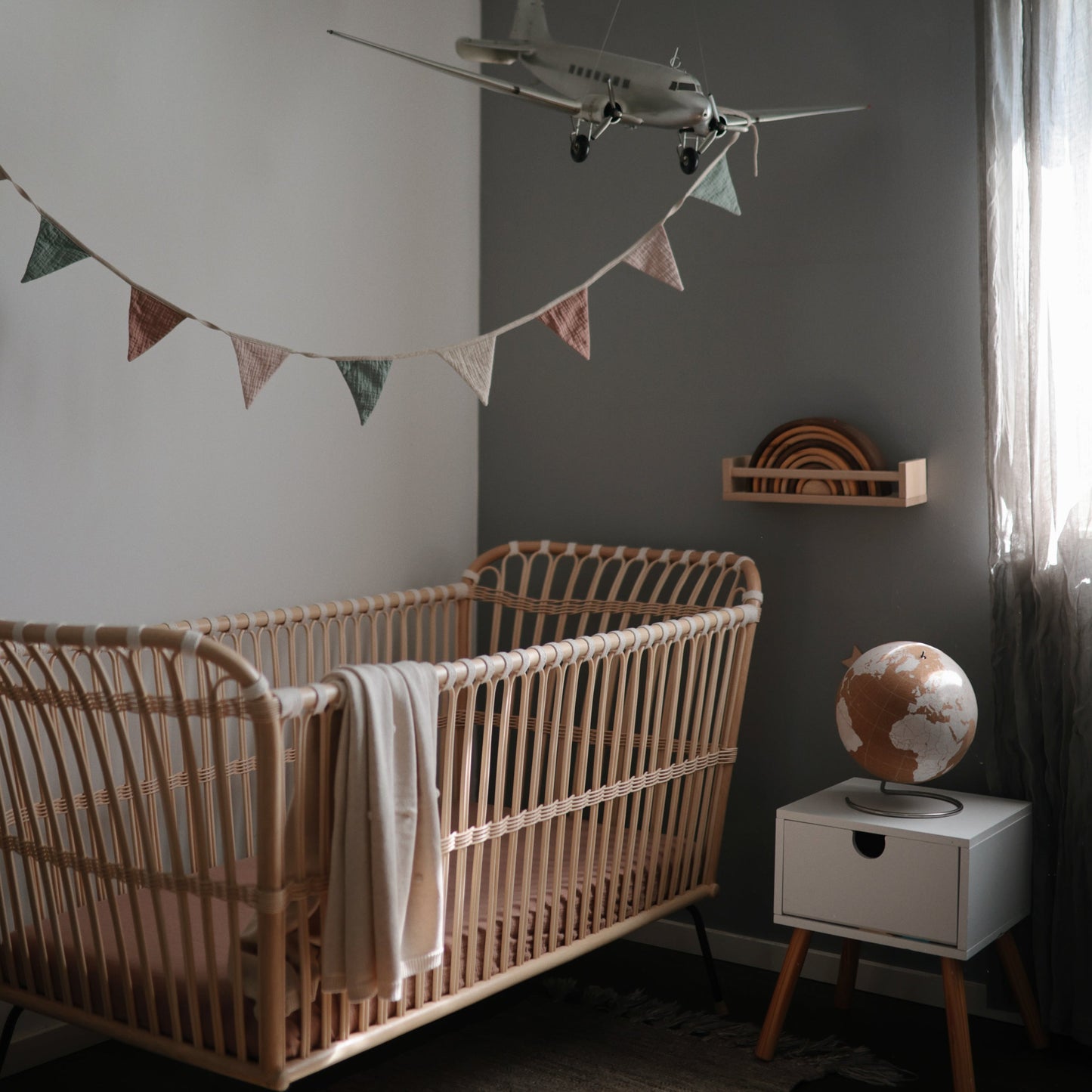 Extra Soft Muslin Crib Sheet - Chickadees Wooden Toys