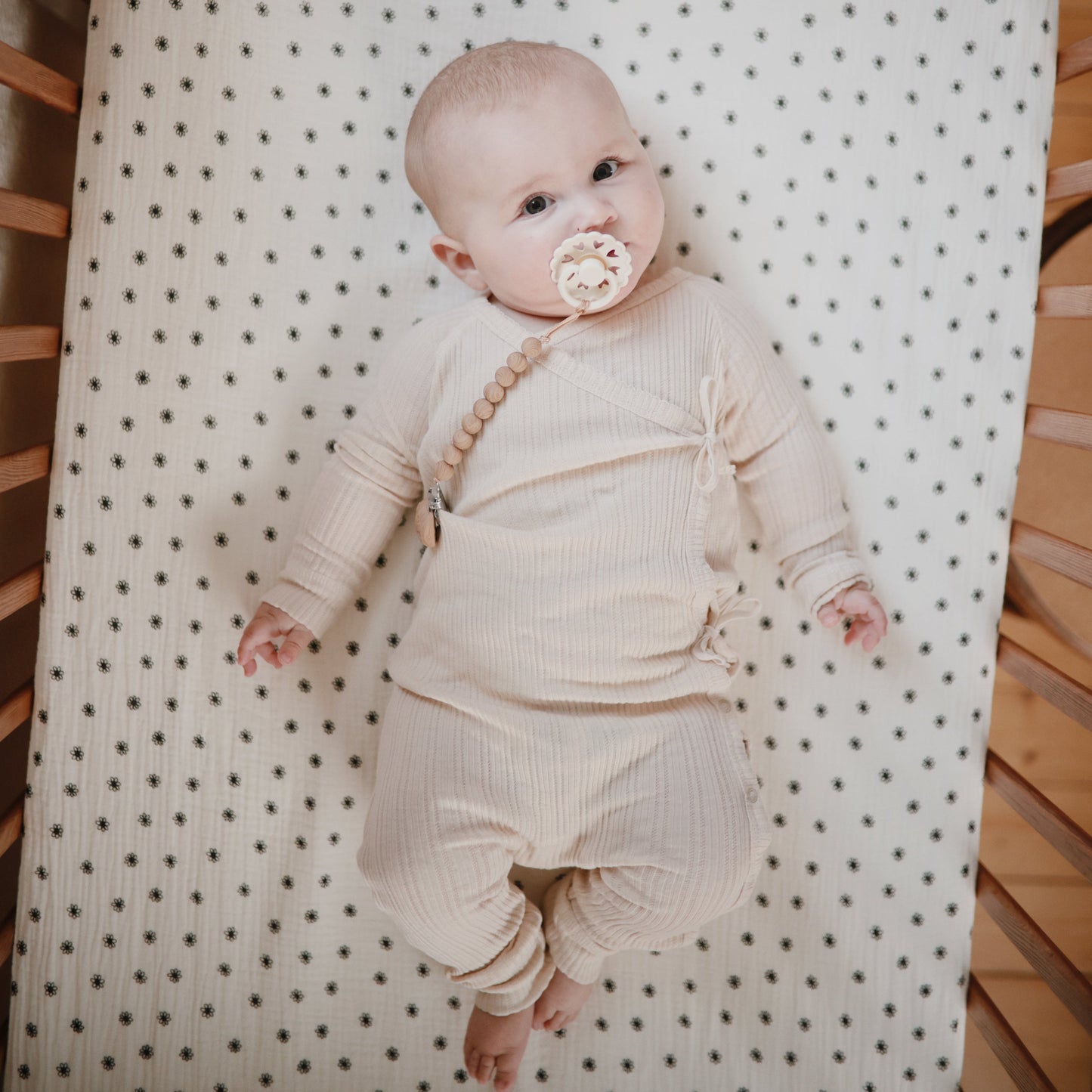 Extra Soft Muslin Crib Sheet - Chickadees Wooden Toys