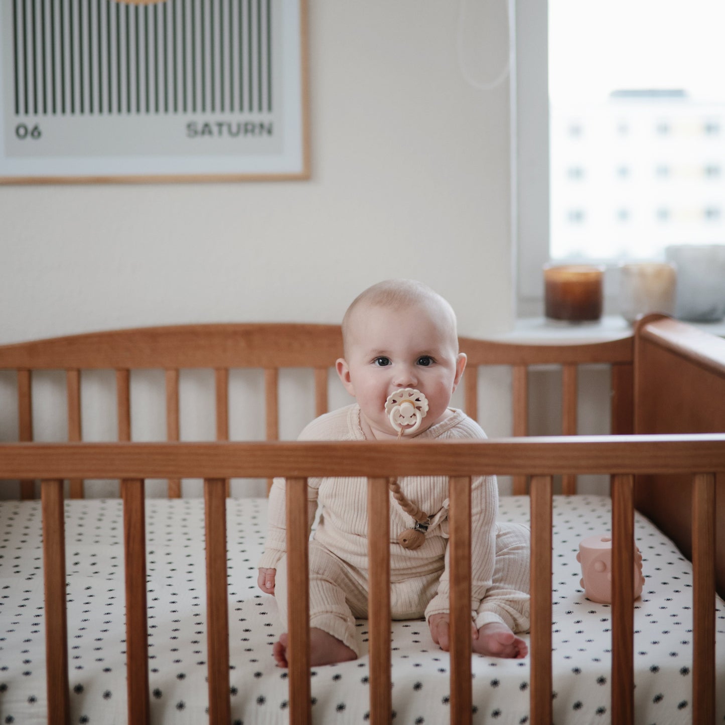 Extra Soft Muslin Crib Sheet - Chickadees Wooden Toys