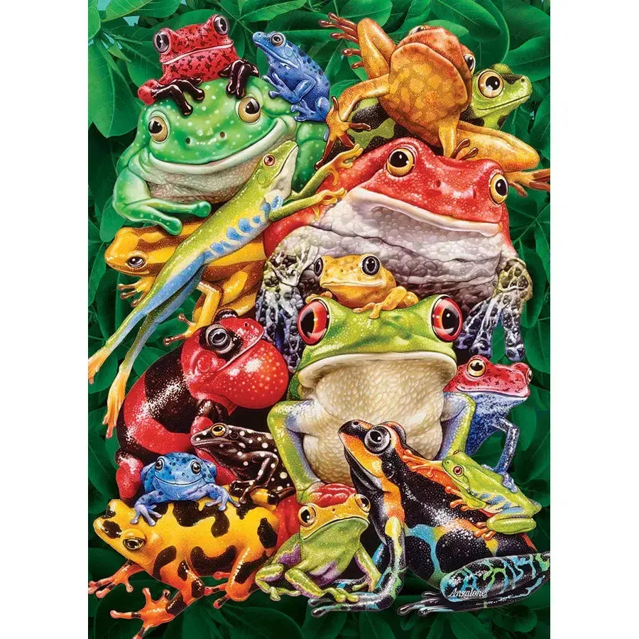 Frog Business 1000 Piece Jigsaw Puzzle Jack Pine