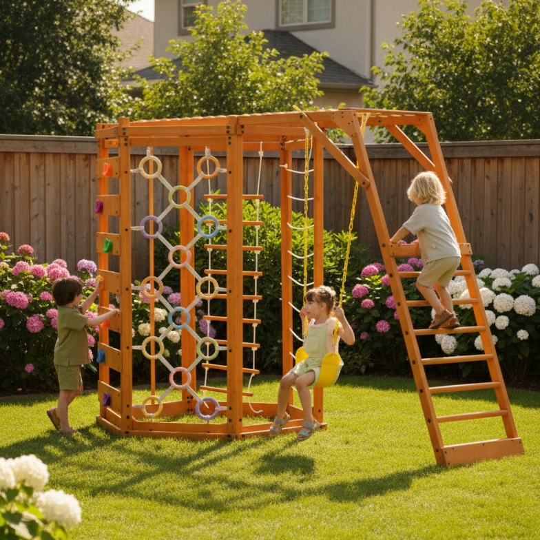 Hawthorn | Octagon Outdoor Jungle Gym Hawthorn | Octagon Outdoor Jungle Gym