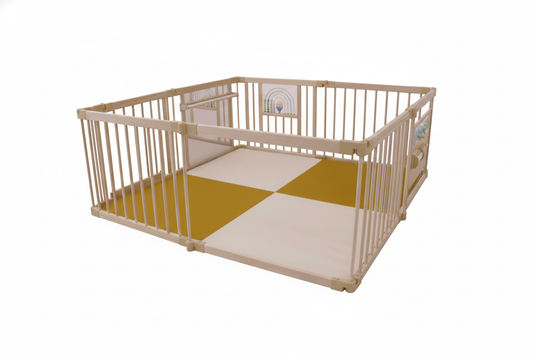 Playpen Mat - For the Baby Playpen (Playpen Not Included) - Chickadees Wooden Toys