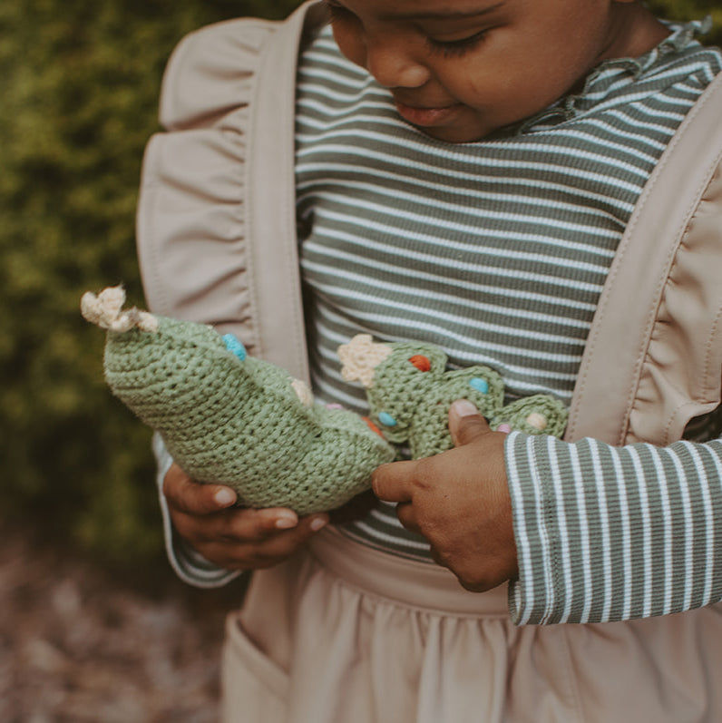 Christmas Tree Rattle - Chickadees Wooden Toys