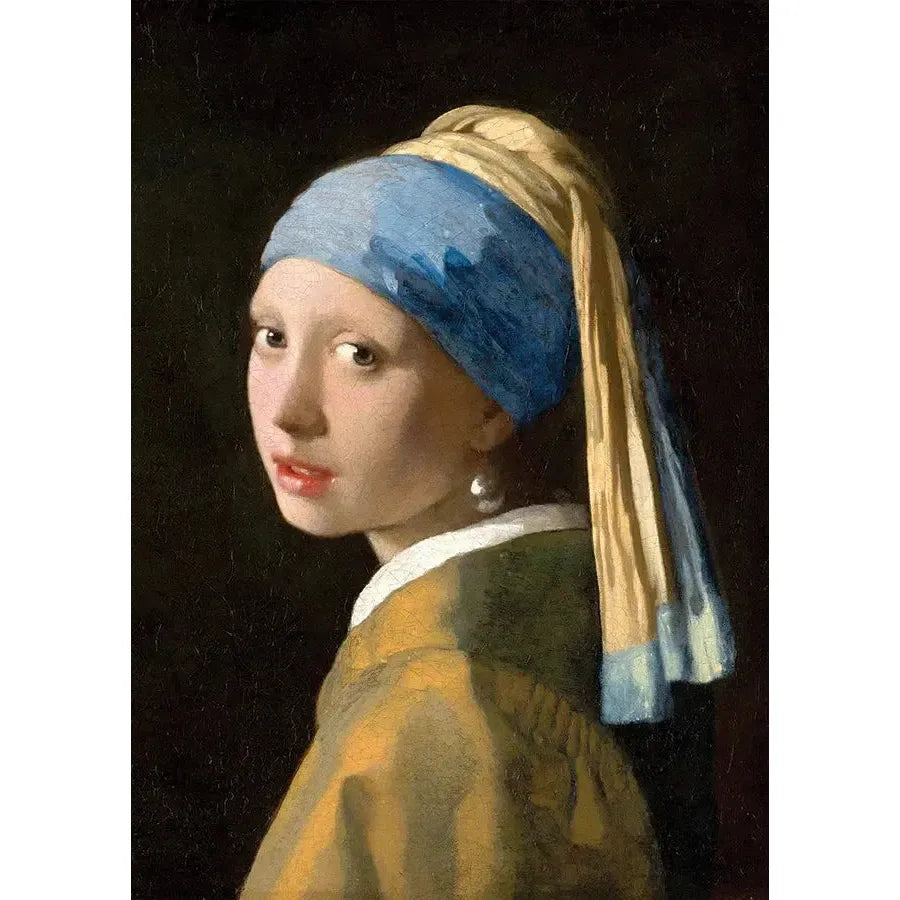 Girl with a Pearl Earring by Vermeer 1000 Piece Jigsaw Puzzle Enjoy