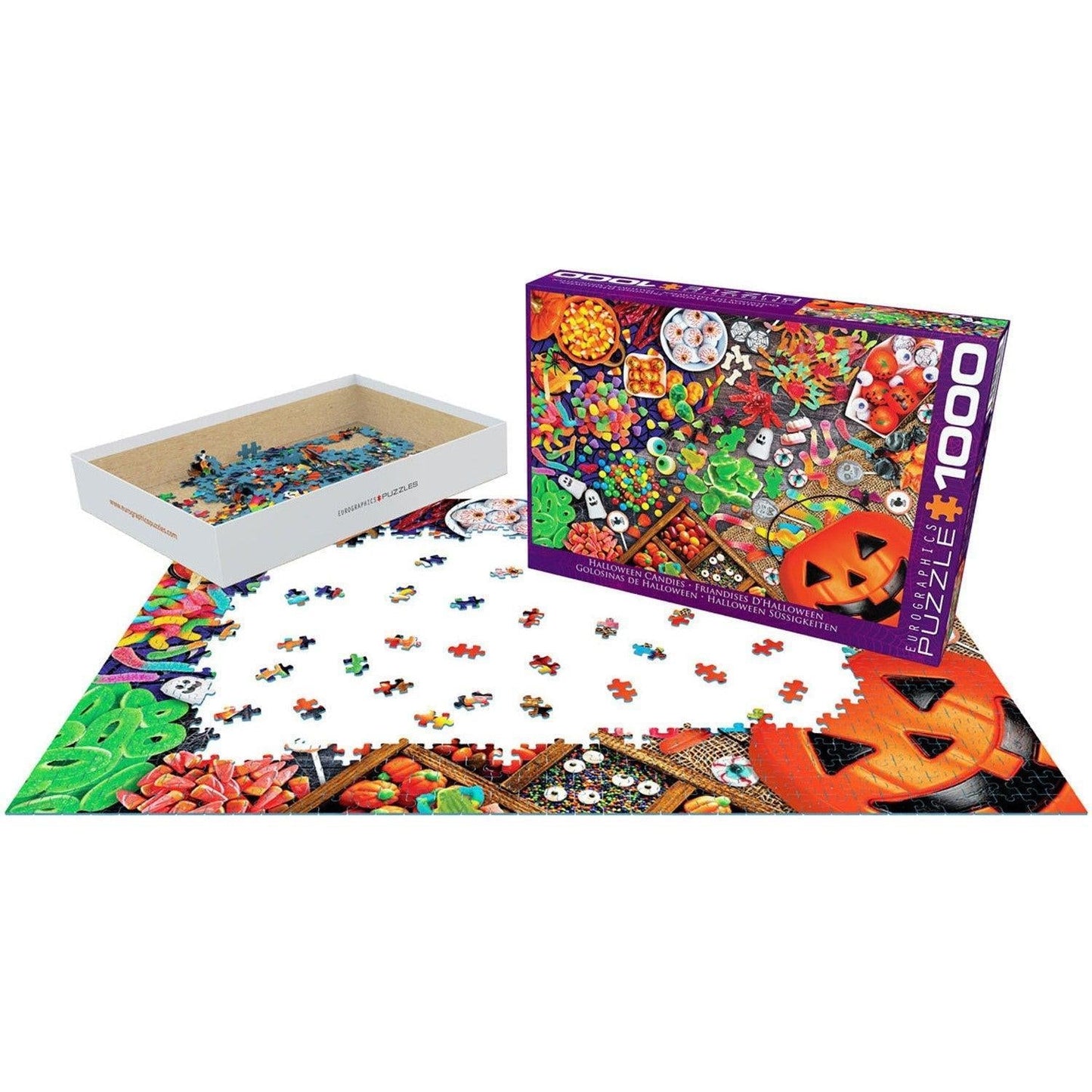Halloween Candies 1000 Piece Jigsaw Puzzle Eurographics