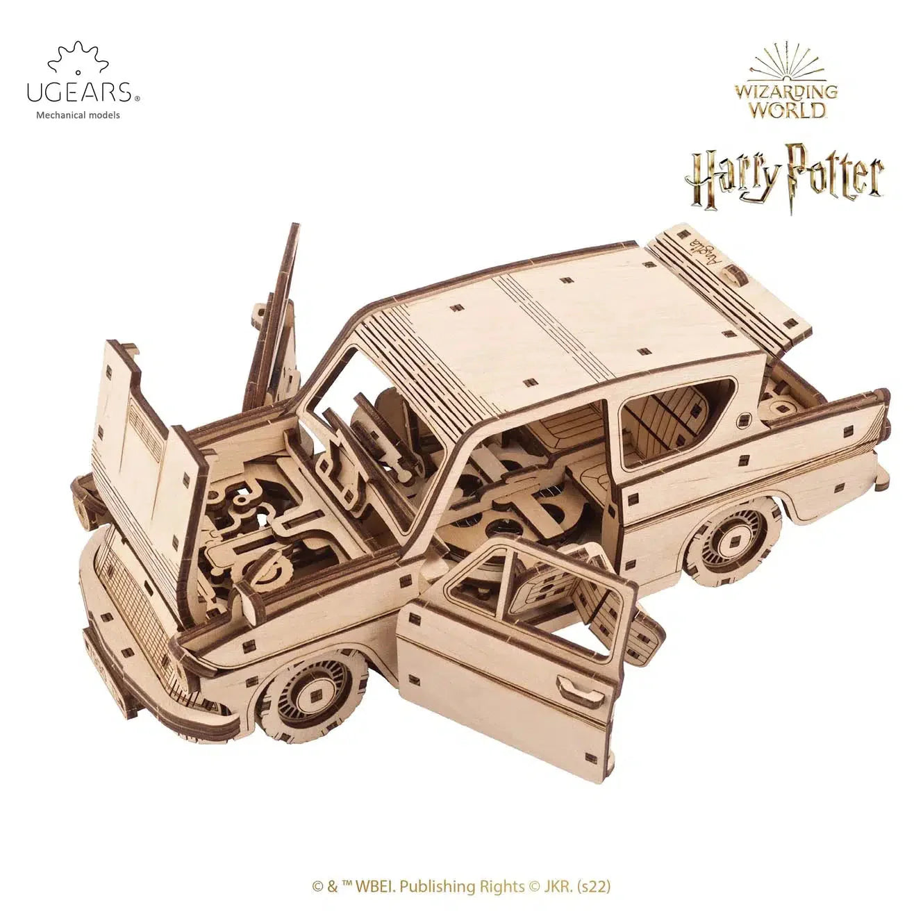 Harry Potter™ Flying Ford Anglia™ 3D Wood Model Kit UGEARS