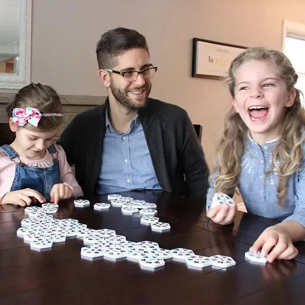 Honeycombs - Fast Paced Award Winning Tile Game - Autruche - Chickadees Wooden Toys