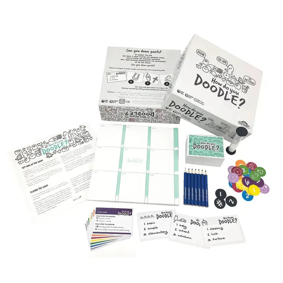 How Do You Doodle? - The Fun Fast Paced Drawing Game - Outset