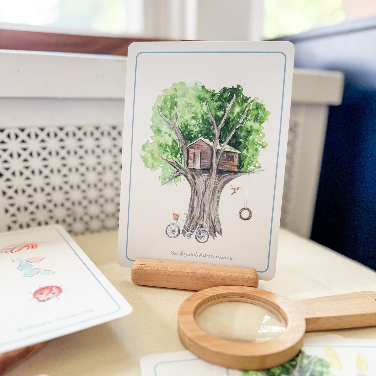 Summer Season Cards - Chickadees Wooden Toys