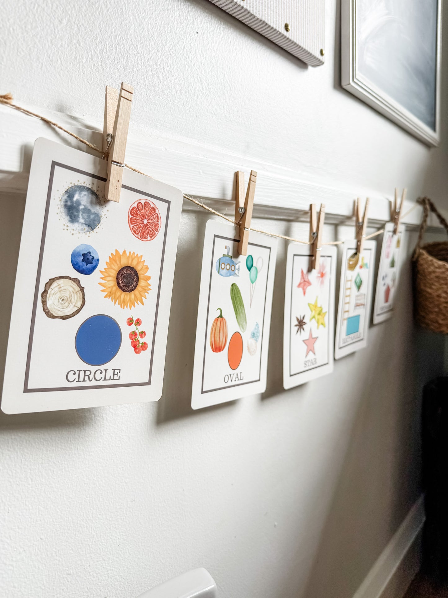 Shapes in the World Around Us Flashcards