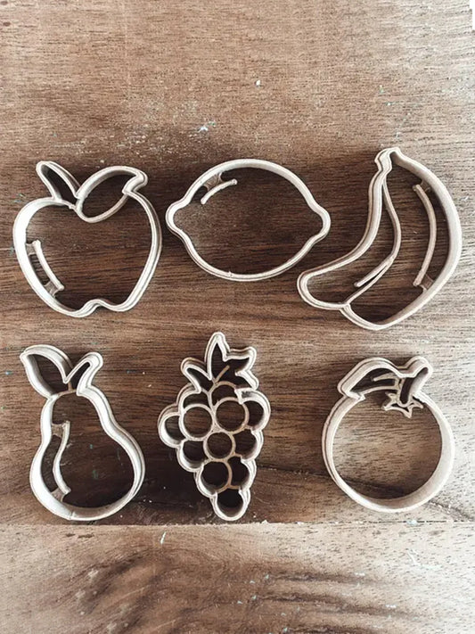 Fruit Mini Eco Cutter Set - Chickadees Wooden Toys