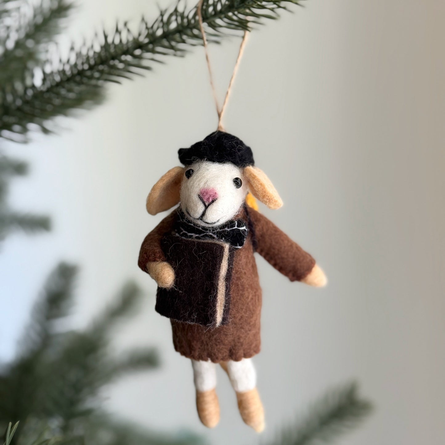 Mouse Family Ornament - Chickadees Wooden Toys
