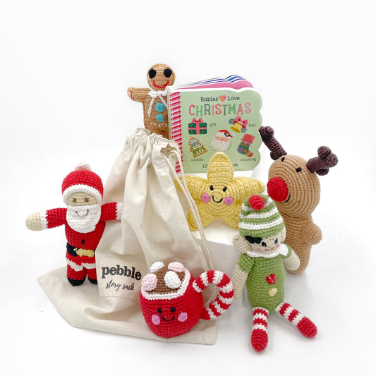 Story Sack: Babies Love Christmas - Chickadees Wooden Toys