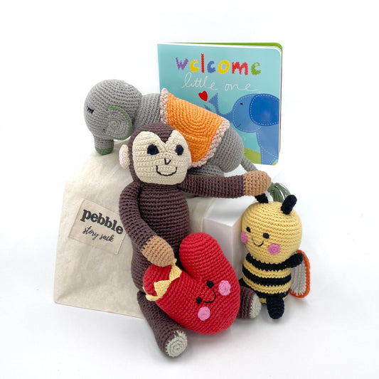 Story Sack: Welcome Little One - Chickadees Wooden Toys
