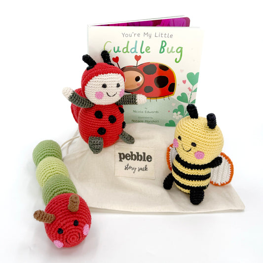 Story Sack: You Are My Little Cuddlebug - Chickadees Wooden Toys