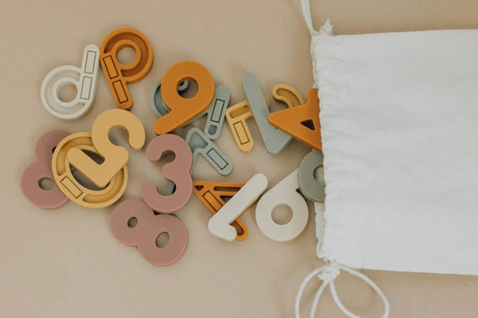 Silicone Magnetic Numbers 20 Piece Playset - Chickadees Wooden Toys