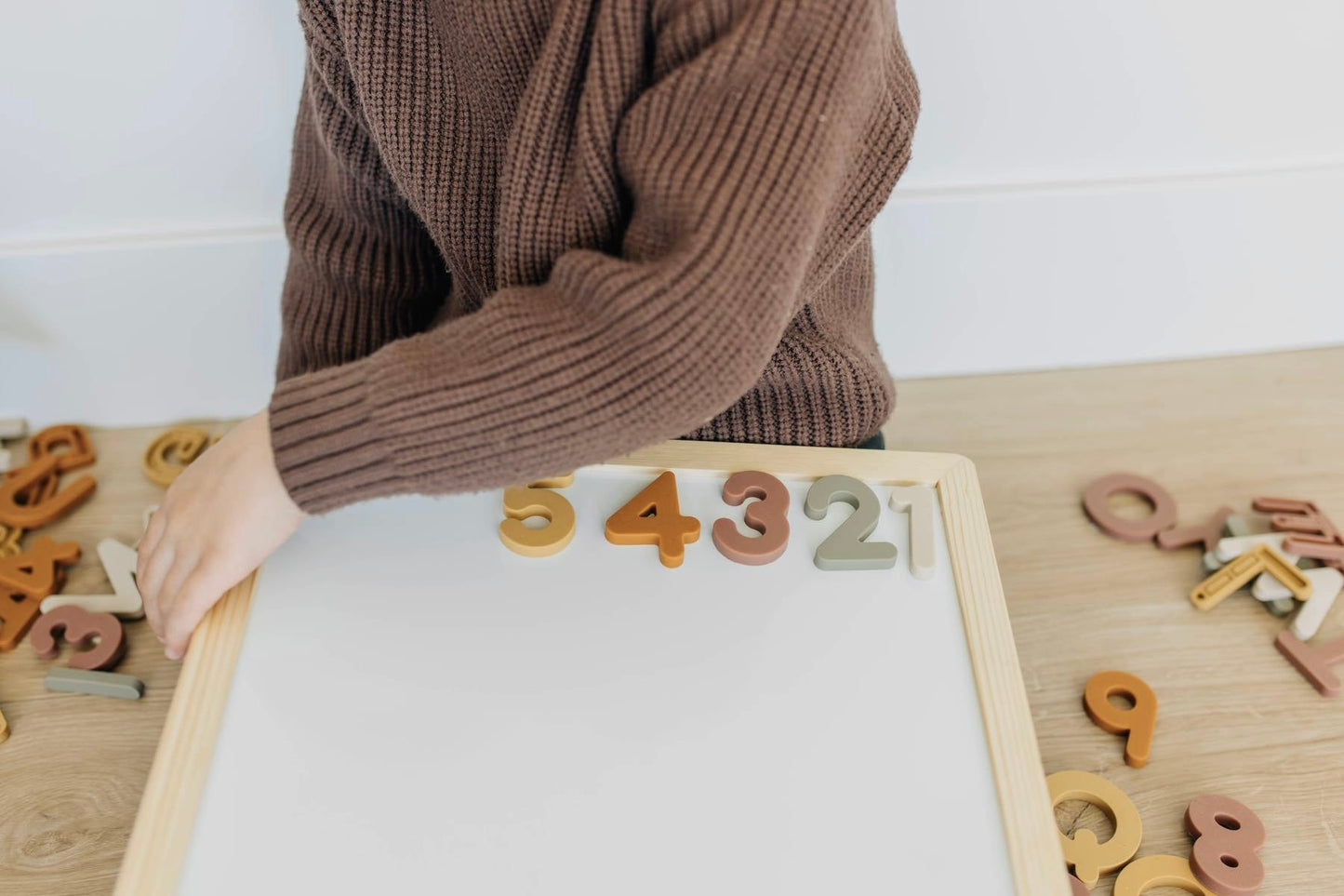 Silicone Magnetic Numbers 20 Piece Playset - Chickadees Wooden Toys