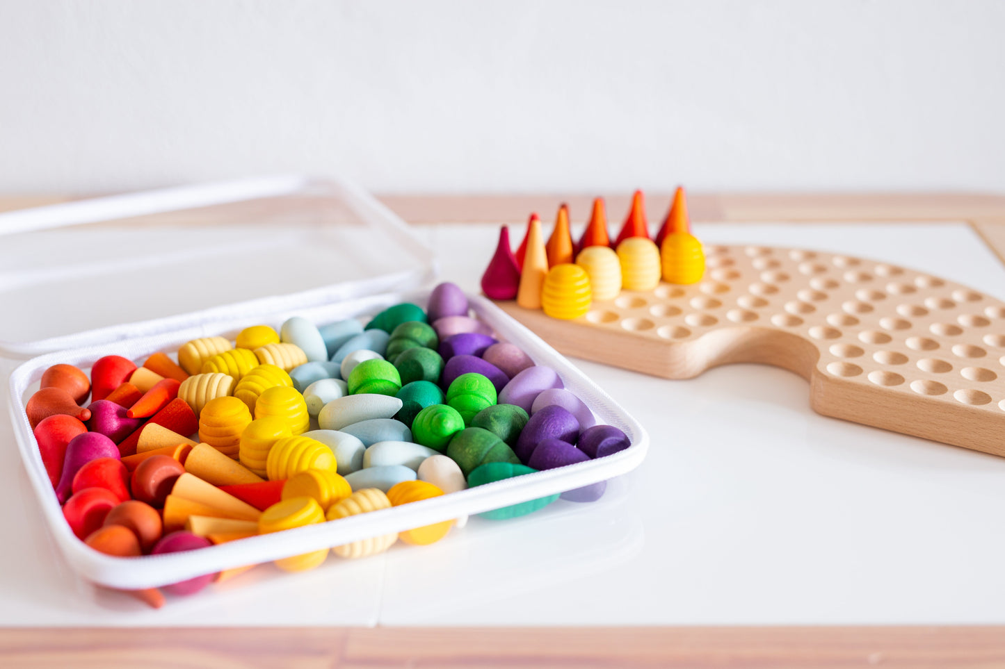 Medium Bliss Bins®️ - Chickadees Wooden Toys