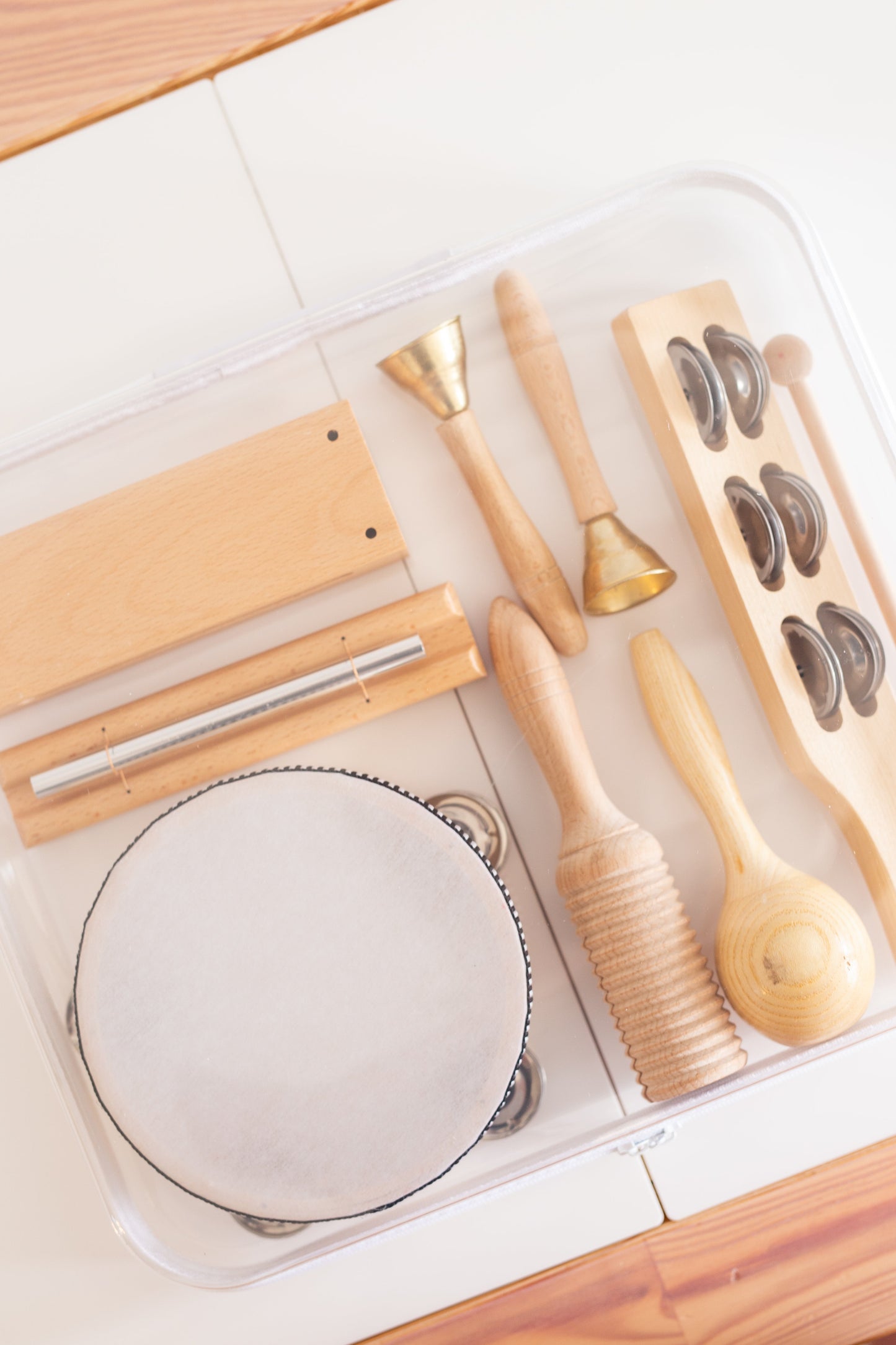 Large Bliss Bins®️| 2 Pack - Chickadees Wooden Toys