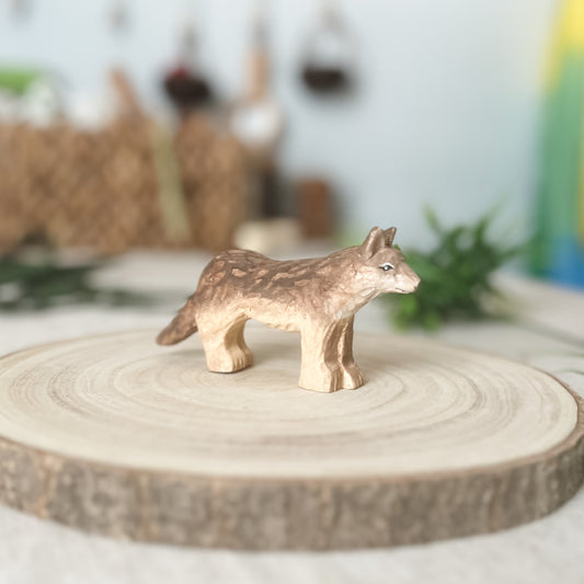 Wooden Wolf - Chickadees Wooden Toys