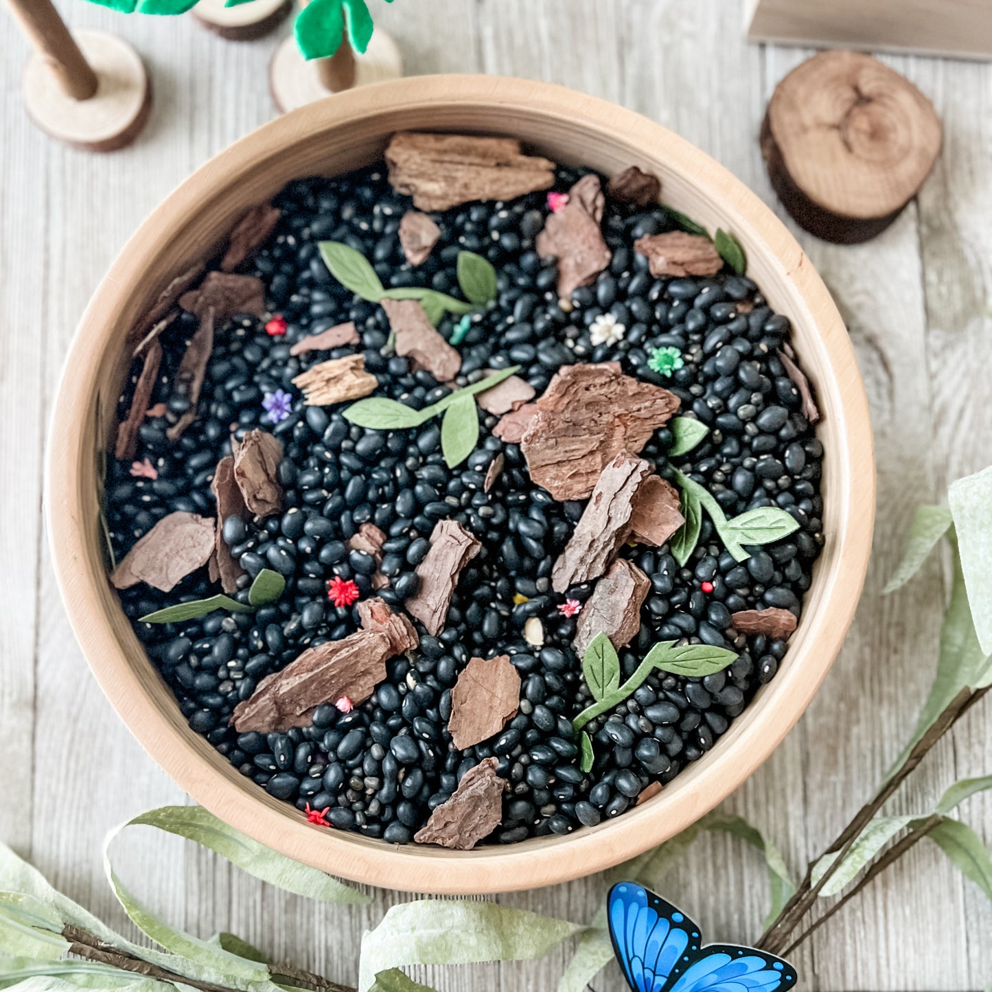 Rainforest Sensory Bin Filler