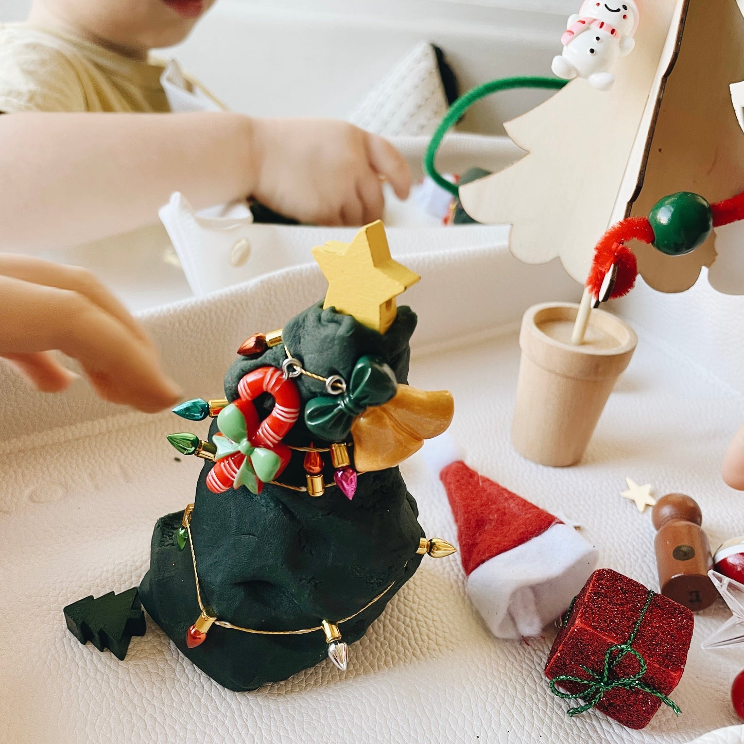 The Mini Mat (powder) - Chickadees Wooden Toys